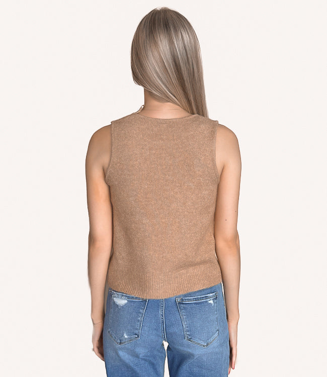 Brushed Tank - Toast