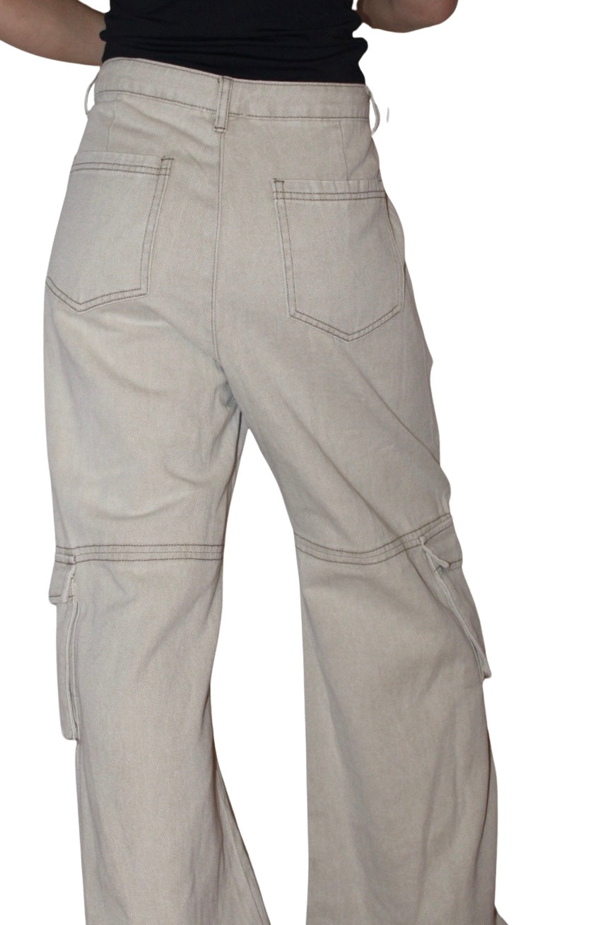Mineral Wash Cargo Pant